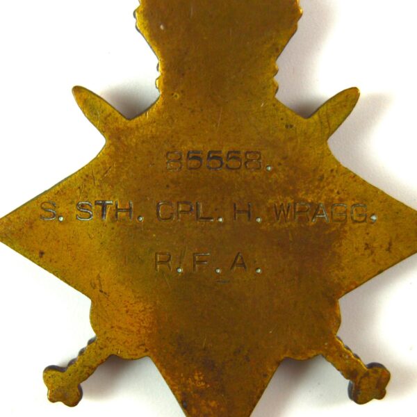 1914-15 Star, Shoeing Smith Corporal Henry Wragg, Royal Field Artillery - Image 3