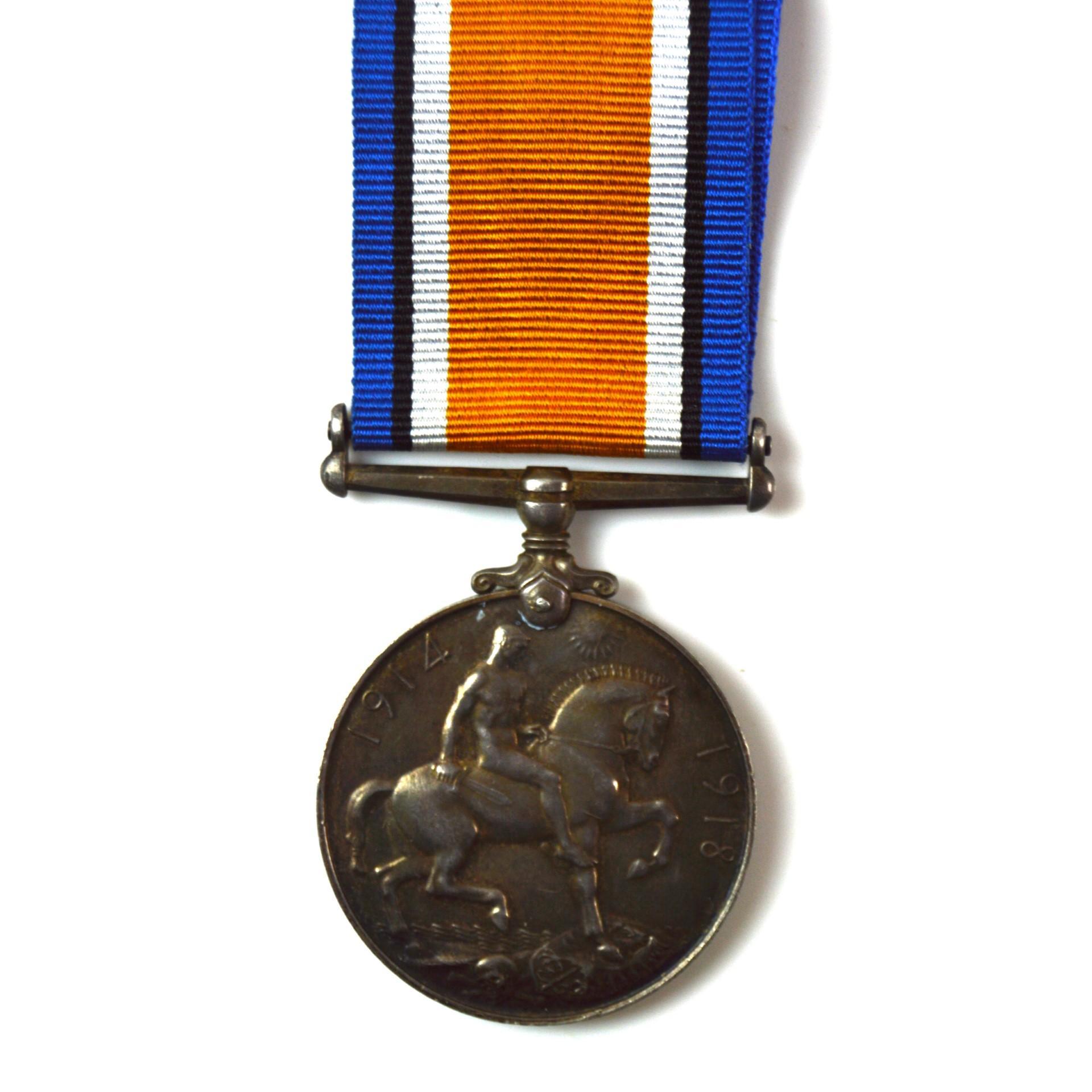 British War Medal, Stoker 2nd Class Hugh McIlheron, Royal Navy - Image 2