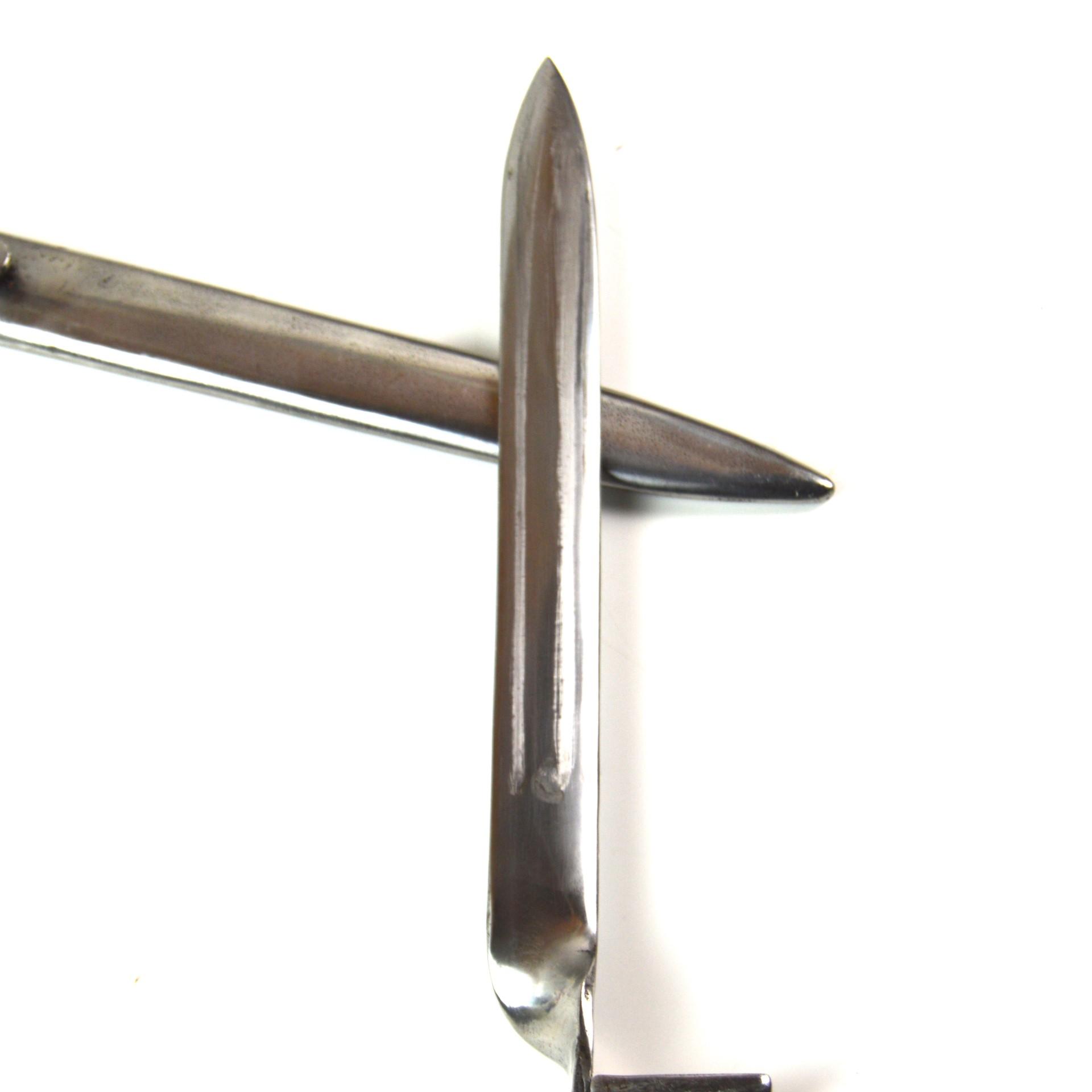 Reproduction Austrian Ersatz M1895 Mannlicher Bayonet in Scabbard - Image 4