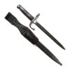 Turkish M1903 Shortened Mauser Bayonet in Scabbard