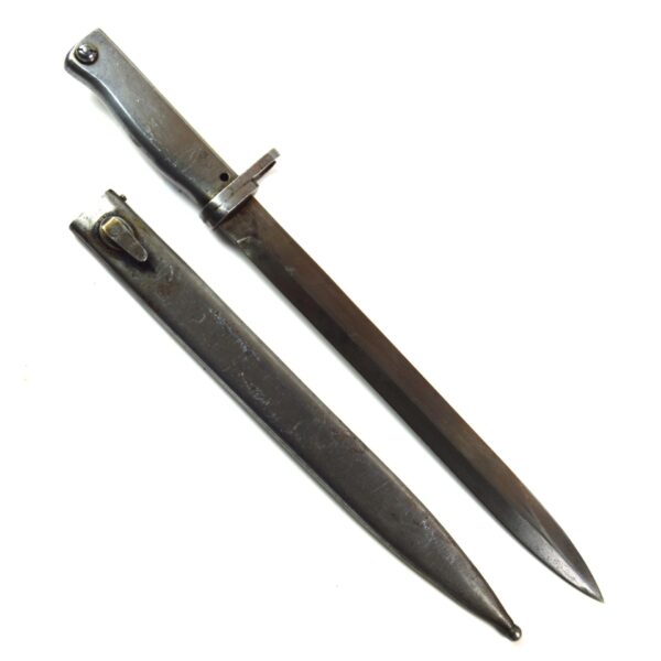 Imperial German Gewehr 1888 and Gewehr 1898 Ersatz EB5 Bayonet in Scabbard