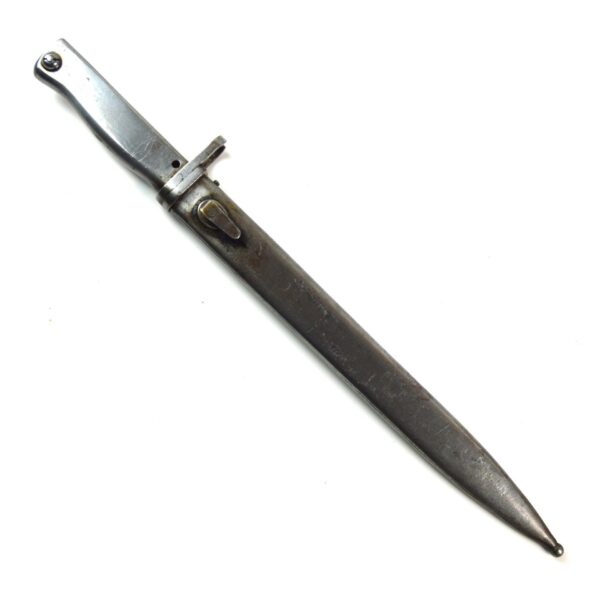 Imperial German Gewehr 1888 and Gewehr 1898 Ersatz EB5 Bayonet in Scabbard - Image 3