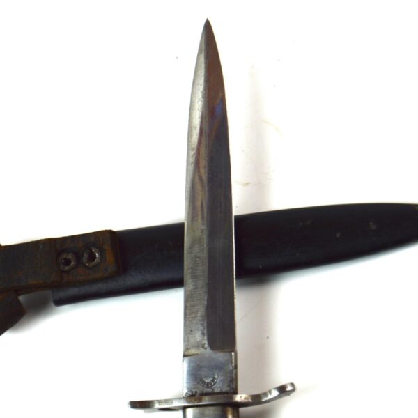 Imperial German Early Manufacture Crank Handle Ersatz EB1 Bayonet in Scabbard - Image 6