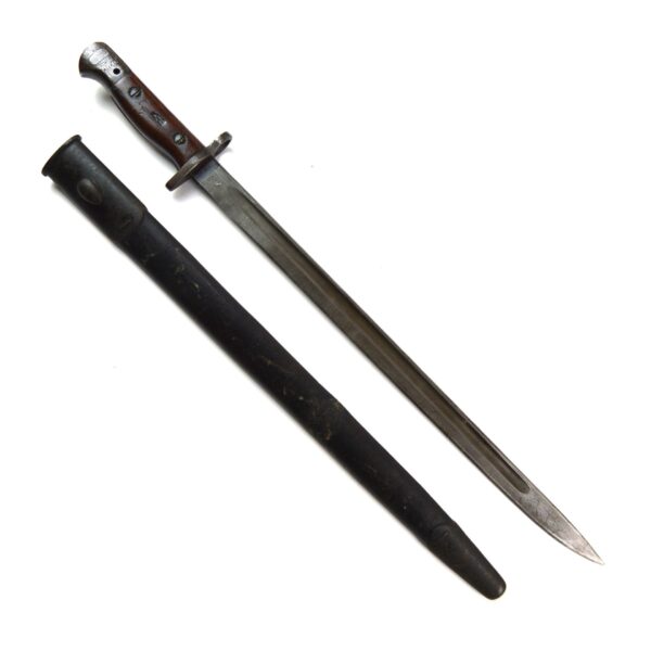 British 1907 Pattern Bayonet by Wilkinson, Dated December 1918, Warwickshire Regiment Unit Marked