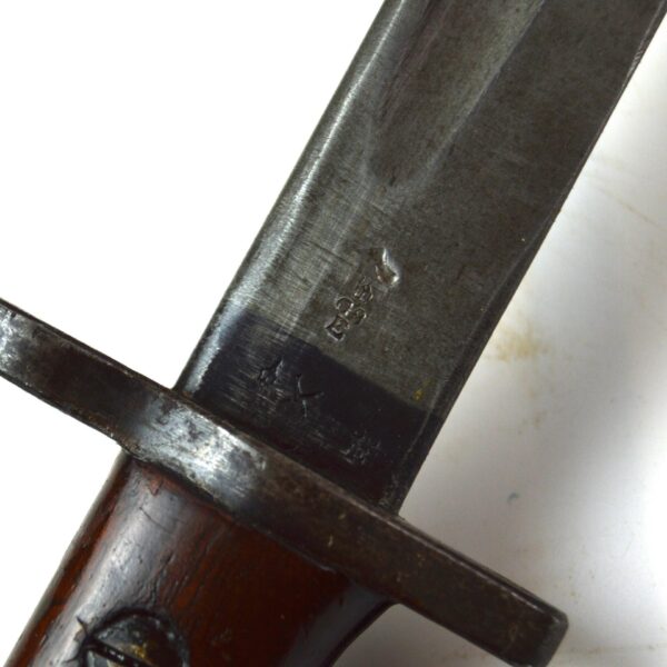 British 1907 Pattern Bayonet by Wilkinson, Dated December 1918, Warwickshire Regiment Unit Marked - Image 7