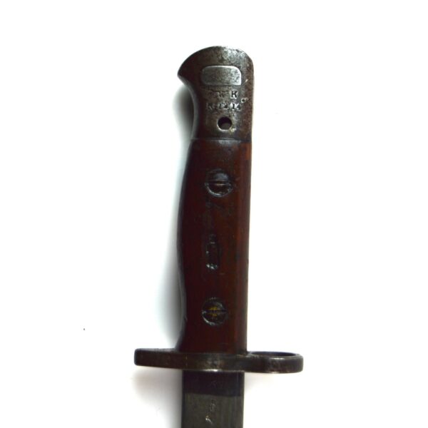 British 1907 Pattern Bayonet by Wilkinson, Dated December 1918, Warwickshire Regiment Unit Marked - Image 3