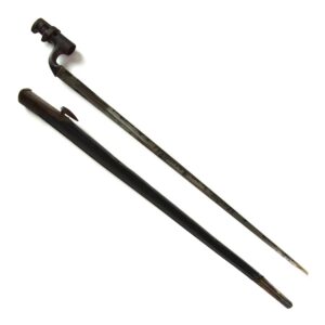 British 1876 Pattern Martini-Henry Socket Bayonet in Scabbard