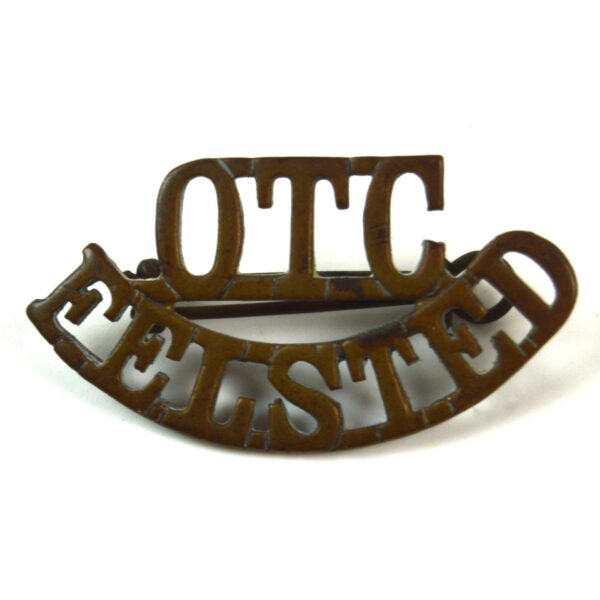Felsted OTC (OTC/FLESTED) Brass Shoulder Title