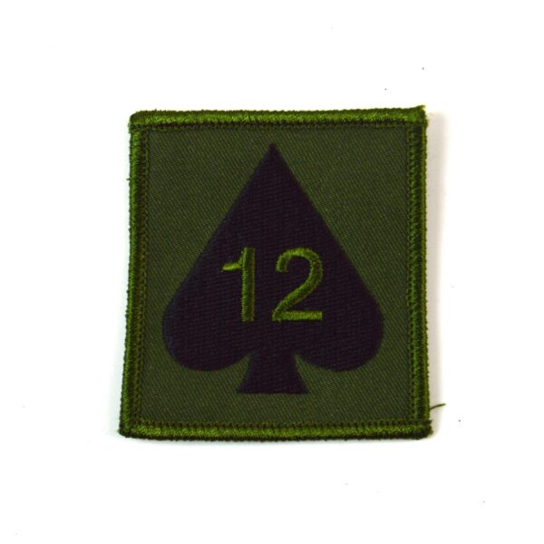 12th Armoured Brigade TRF Shoulder Patch, Subdued