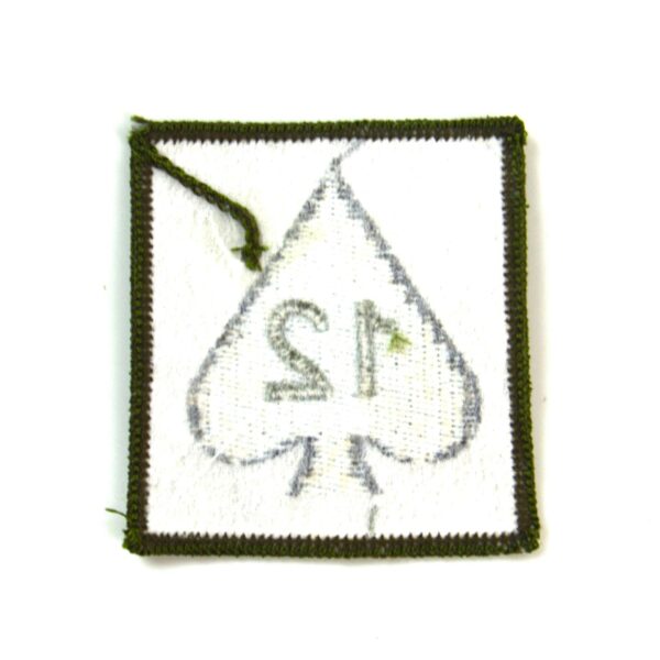 12th Armoured Brigade TRF Shoulder Patch, Subdued - Image 2