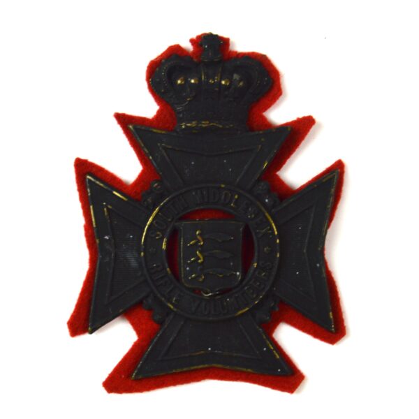 2nd Middlesex (South Middlesex) Rifle Volunteer Corps (1878-1901) Helmet Plate