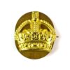 Warrant Officer Class 2 (WO2) CSM/SSM Gilding Metal Badge, King's Crown