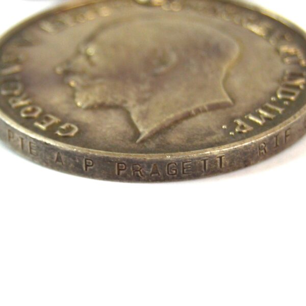 British War Medal 1914-20, Private Alfred Pragett, Rifle Brigade (TF) - Image 3
