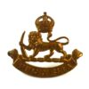 Southern Rhodesia Staff Corps (1942-57 Pattern) Brass Cap Badge, King's Crown