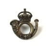 2nd Battalion, Lanarkshire Rifle Volunteers Collar Badge, Kings Crown