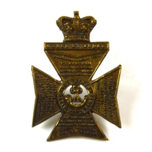 Victorian King's Royal Rifle Corps (KRRC) Cap Badge, Original
