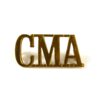 Corps of Military Accountants (CMA) (1919-25 Pattern) Brass Shoulder Title
