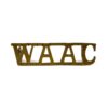 Women's Auxiliary Army Corps (WAAC) (1917-18 Pattern) Shoulder Title