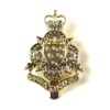 Sussex Yeomanry Anodised Cap Badge, Queen's Crown