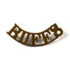 Buffs (Royal East Kent) Regiment (BUFFS) Shoulder Title