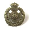 Victorian Rifle Brigade (1898-1901 Pattern) Field Service Cap Badge, Original