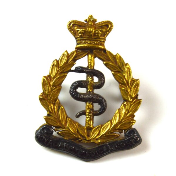 Victorian Royal Army Medical Corps (1898-1901 Pattern) Officer's Collar Badge, Original