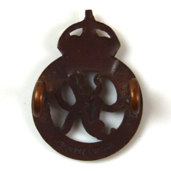 National Defence Company (1936-1939 Pattern) Collar Badge, Original by J. R. Gaunt - Image 2