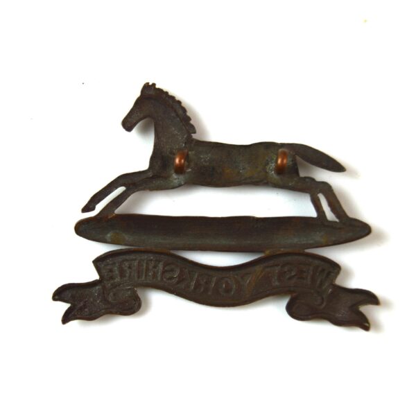 West Yorkshire Regiment (The Prince Of Wales's Own) (1902-1925 Pattern) Officer Service Dress Collar Badge - Image 2