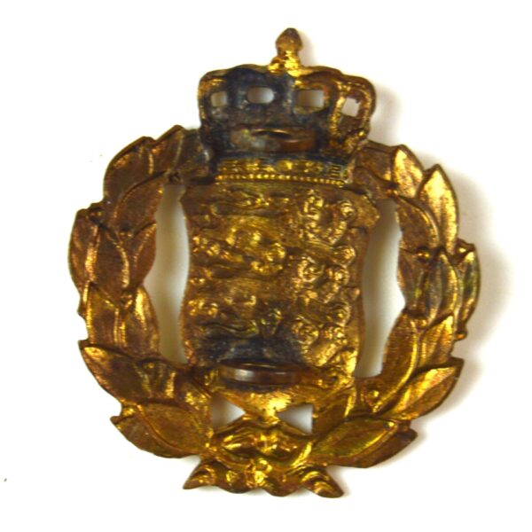 Danish Army of Denmark General Staff (WW2 Era) Officer's Cap Badge - Image 2