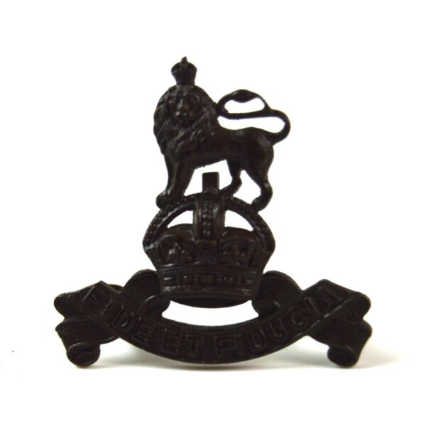 Royal Army Pay Corps Officer's Service Dress Cap Badge, King's Crown