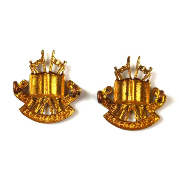 Army Educational Corps (1920-1948 Open Book Pattern) Collar Badge, Pair - Image 2