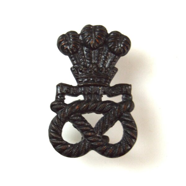 North Staffordshire Regiment (The Prince Of Wales's) (Tall Pattern) Officer Service Dress Collar Badge