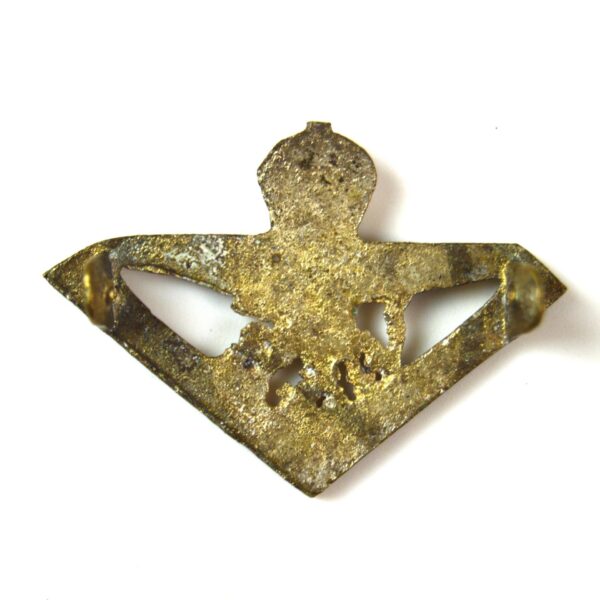 Royal Air Force (RAF) Works & Building Services (c.1921-29) Cast Collar Badge - Image 2