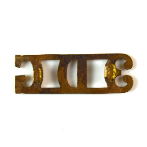 3rd Carabiniers (Prince of Wales’s Dragoon Guards) (3DG) Brass Shoulder Title - Image 2