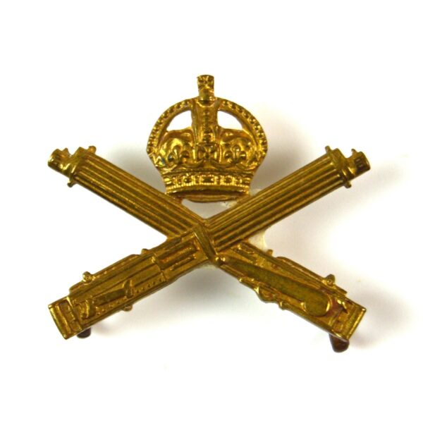 Machine Gun Corps (MGC) (1915-22 Pattern) Collar Badge, Original
