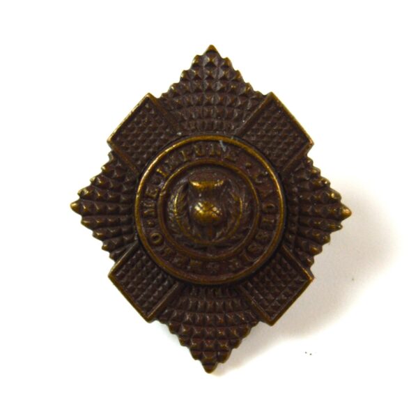 Royal Scots (1930 Pattern) Officer Service Dress Collar Badge by Firmin