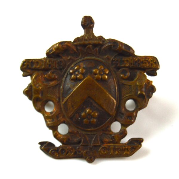 Dulwich College Officer Training Corps Bronze Cap Badge