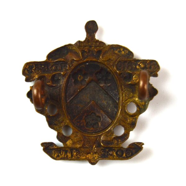 Dulwich College Officer Training Corps Bronze Cap Badge - Image 2