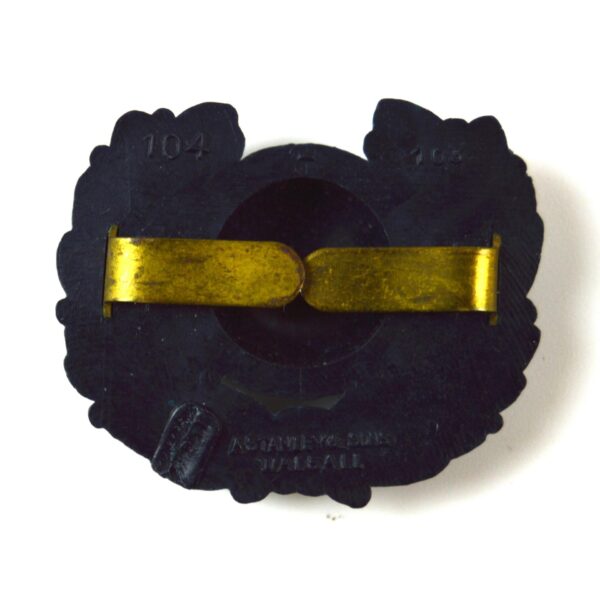 Royal Marine Economy Plastic Collar Badge - Image 2