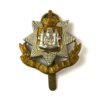 East Surrey Regiment Cap Badge, King's Crown, Original, Repaired