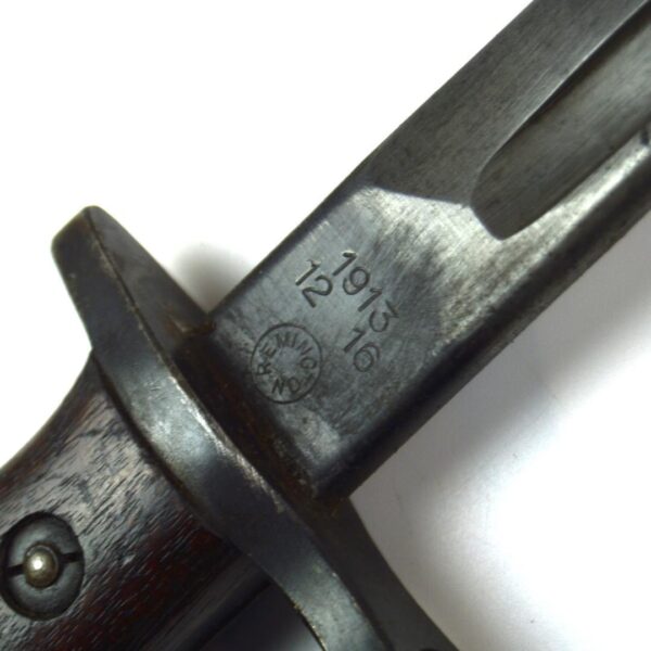 British Pattern 1914 Enfield Bayonet in Scabbard, Remington, December 1916 - Image 10