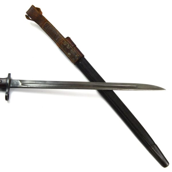 British Pattern 1914 Enfield Bayonet in Scabbard, Remington, December 1916 - Image 6