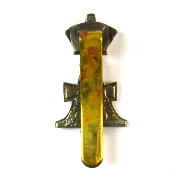 19th Royal Hussars (Queen Alexandra’s Own) (1909-1922 Pattern) Cap Badge, Original - Image 2