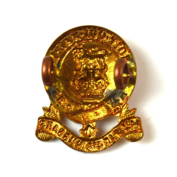 14th (King's) Hussars (1915-1929/Unvoided Pattern) Collar Badge, Original - Image 2