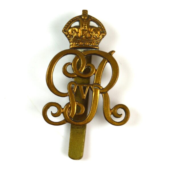 Norfolk Yeomanry (Kings Own Royal Regiment) Cap Badge, GRV, Original