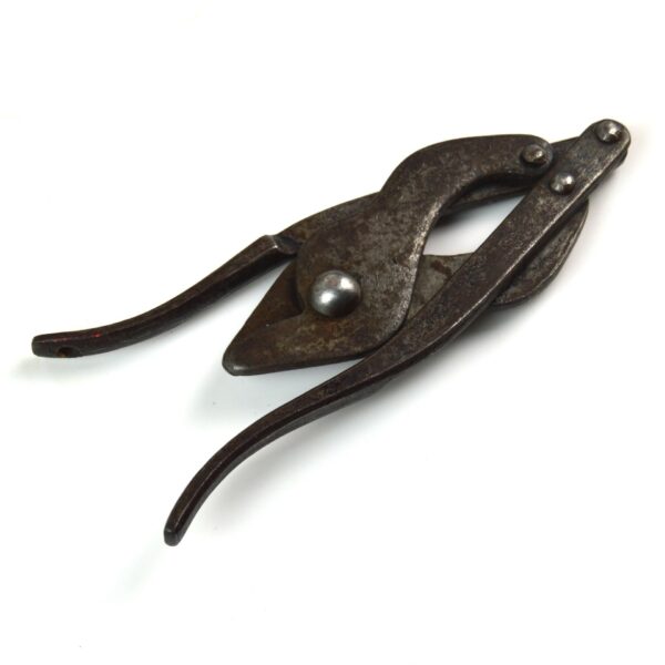 British WWII Folding Wire Cutters, Dated 1944 - Image 4