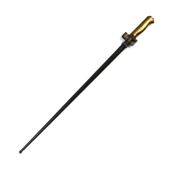 French M1886/93/16 Brass Hilt Lebel Bayonet in Scabbard - Image 3