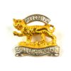 Royal Leicestershire Regiment (1946-1964 Pattern) Officer's Collar Badge