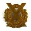 Scottish Horse (Post-1903 Pattern) Slouch Hat Cap Badge, Restrike