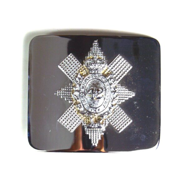 42nd (Royal Highlanders, The Black Watch) Regiment of Foot Pipe-Majors Waist Belt Plate, QVC